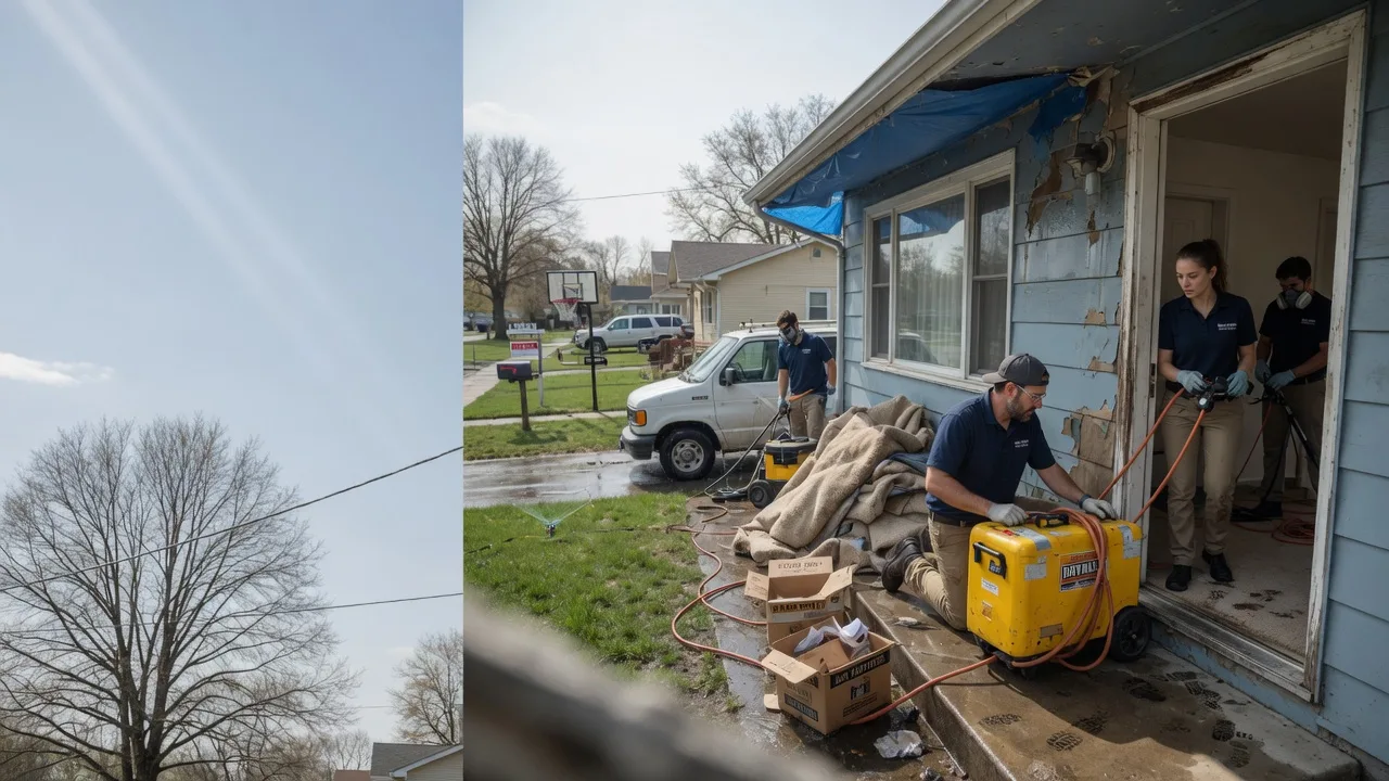 Basement Flood Cleanup in Altamont, KS near me